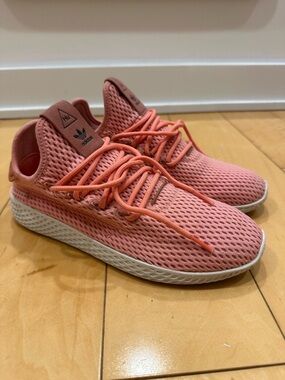 adidas Originals x Pharrell Williams Tennis Hu sneakers in Raw Pink